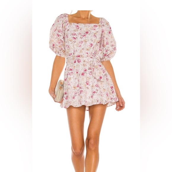 Cecile Off Shoulder Mini Dress in Multi
MINKPINK Size XS NWT - Picture 5 of 5